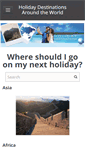Mobile Screenshot of holidaydestinationsaroundtheworld.com.au